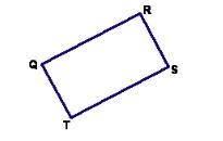 Quadrilateral QRST is a rectangle. RT = 5x + 1 and QS = 6x – 3. Find QS. A. 8 B. 21 C-example-1