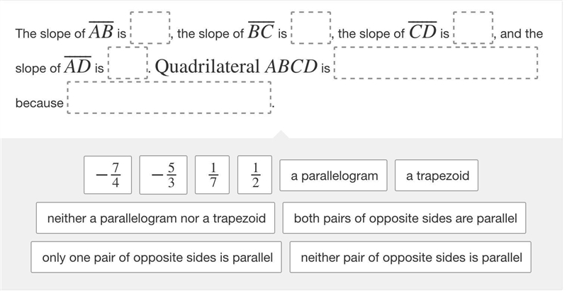 MATH HELP NEEDED! The coordinates of the vertices of quadrilateral ABCD are A(0, −4) , B-example-1