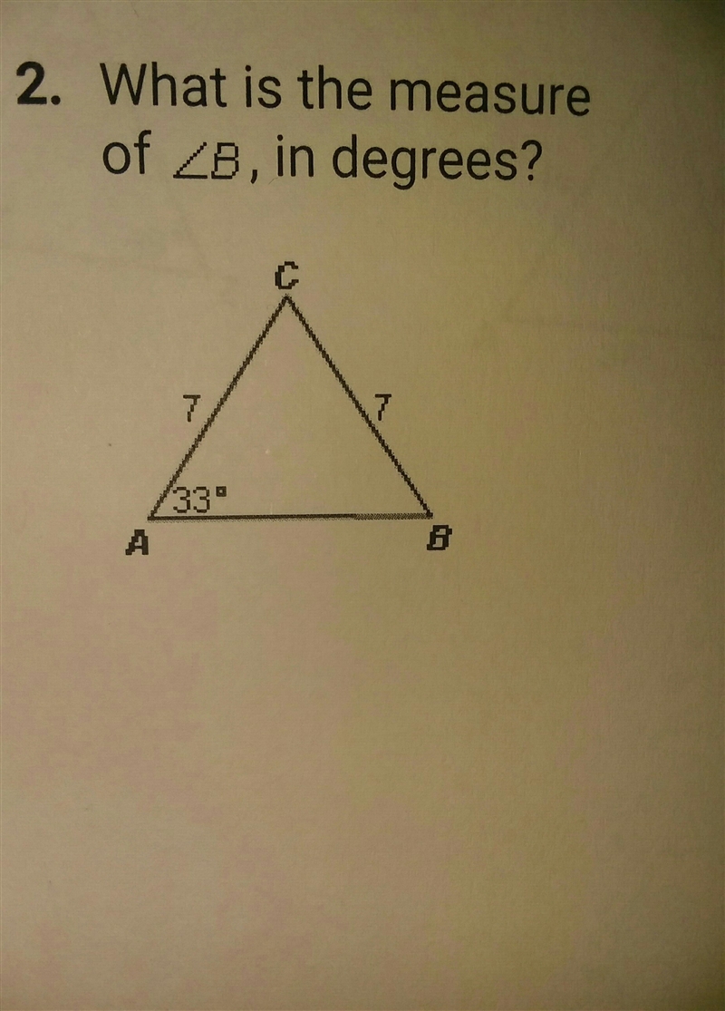 What is the measure of angle B, in degrees?​-example-1