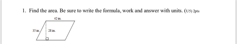 HELP ASAP. Find the area-example-1