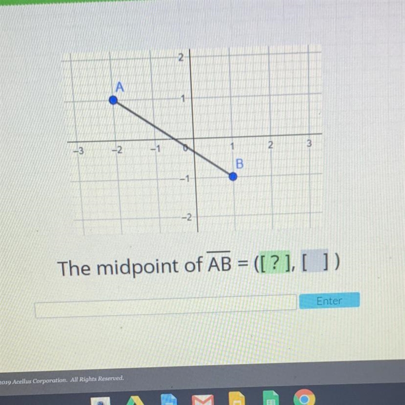 The midpoint of AB =-example-1