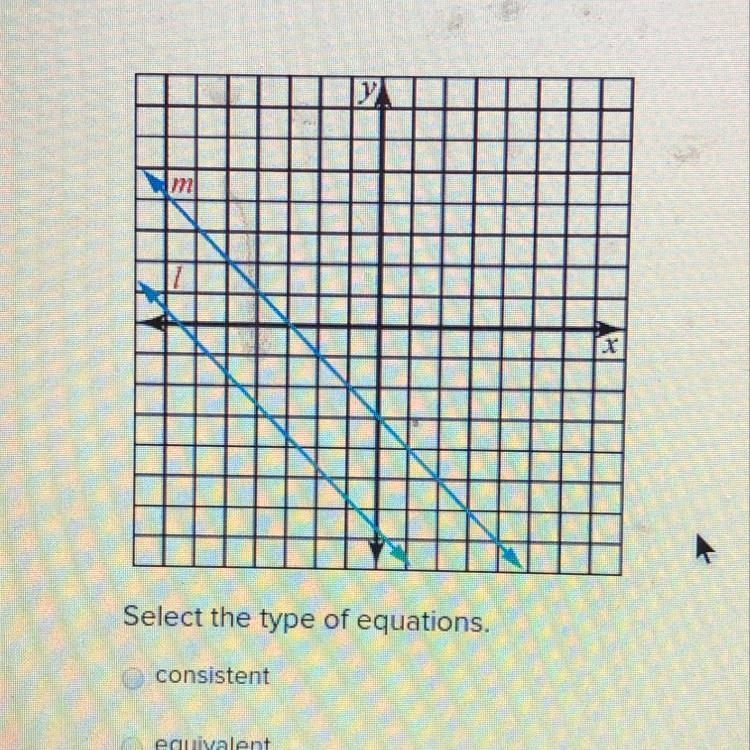 Select the type of equations consistent o equivalent inconsistent-example-1