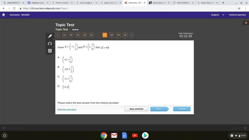 Please select the best answer from the choices provided-example-1