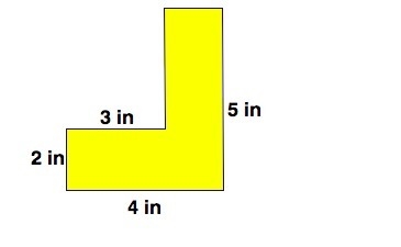 Find the area of the irregular figure. (Assume that all angles are right angles) A-example-1