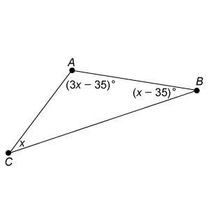 What is m∠A ? Enter your answer in the box.-example-1