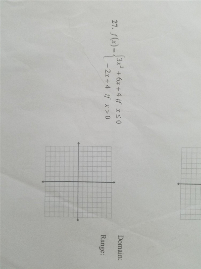 Graph each piecewise function. Then identify the properties.-example-1