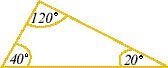 Classify the triangle. obtuse equiangular right acute-example-1