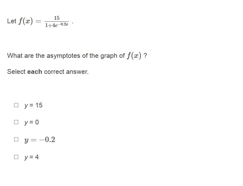 PLEASE HELP ASAP!!! CORRECT ANSWERS ONLY PLEASE!!! What are the asymptotes of the-example-1