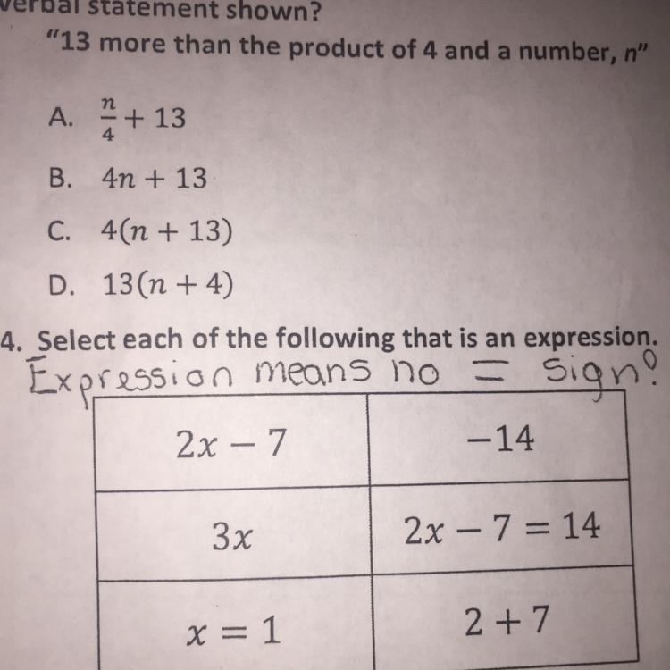 What is the answer to number 4.-example-1