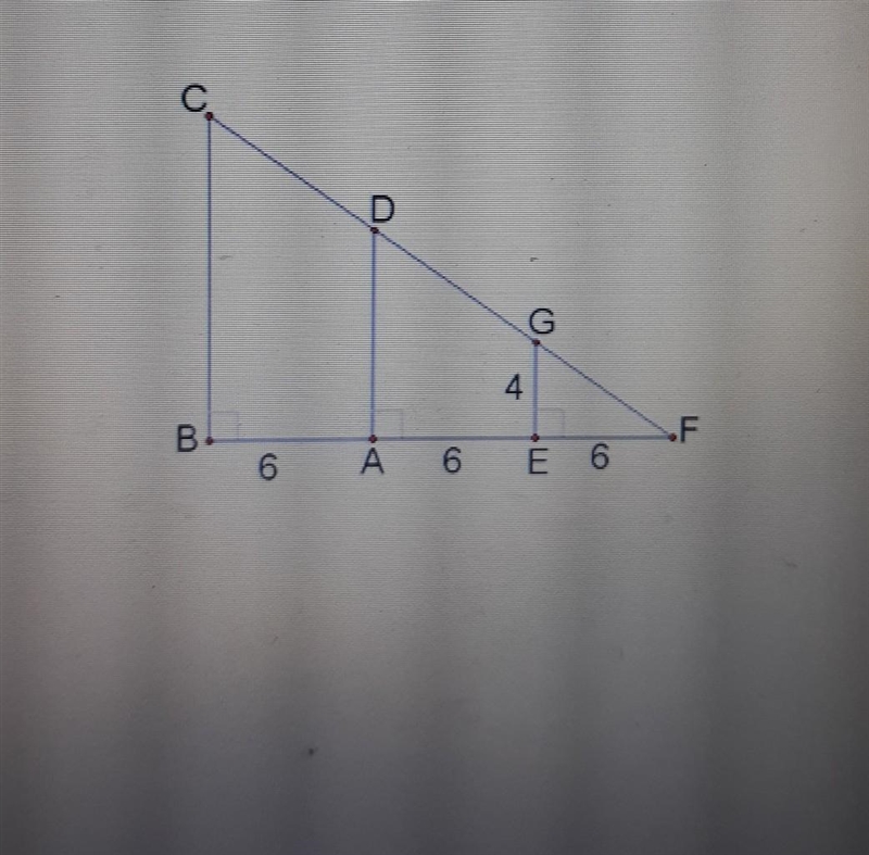 Slove for BC A) 12 B) 10 C) 8 D) 6​-example-1