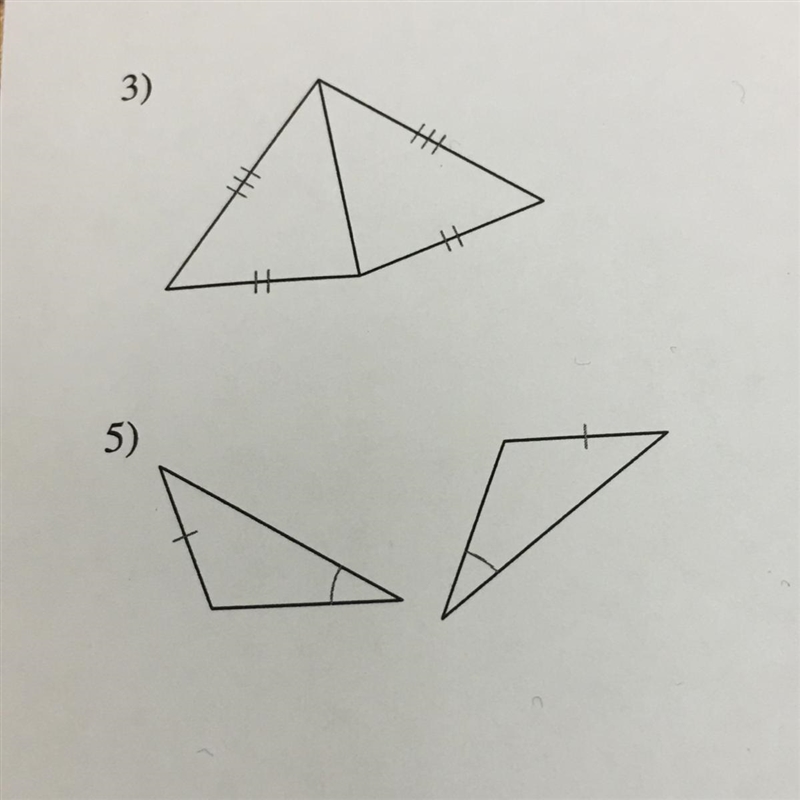 State if the two triangles are congruent. If they are, state how you know.-example-1