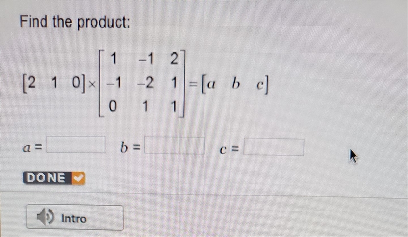 Scalar and matrix multiplication Find the product:-example-1