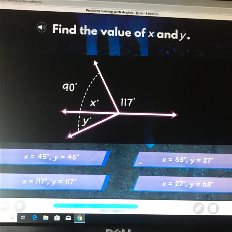 Find the value of x and y.-example-1