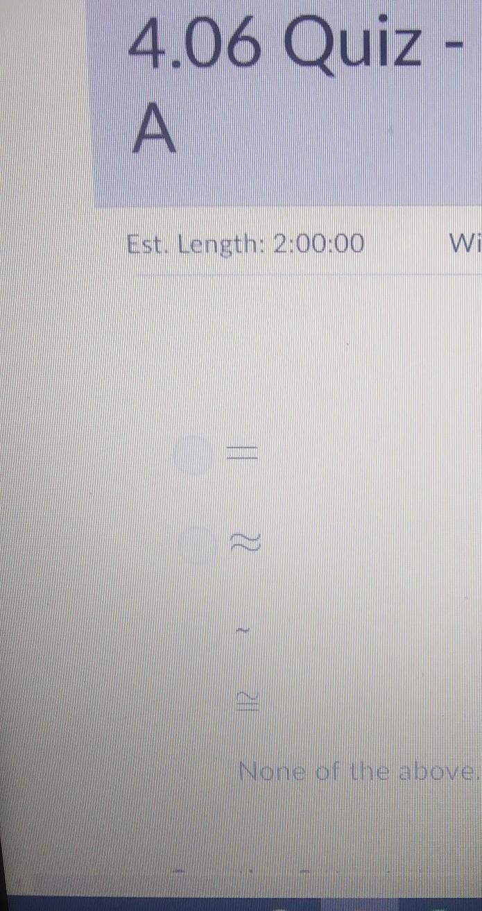 Congruent means same size and same shape. which is the mathmatical symbol for congruent-example-1