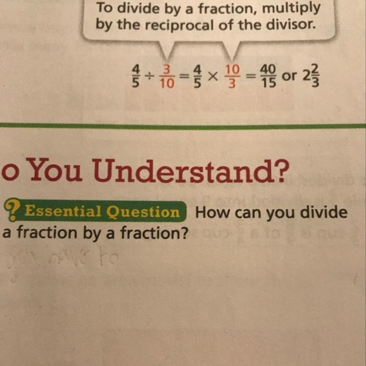 How do you divide a fraction by a fraction?-example-1