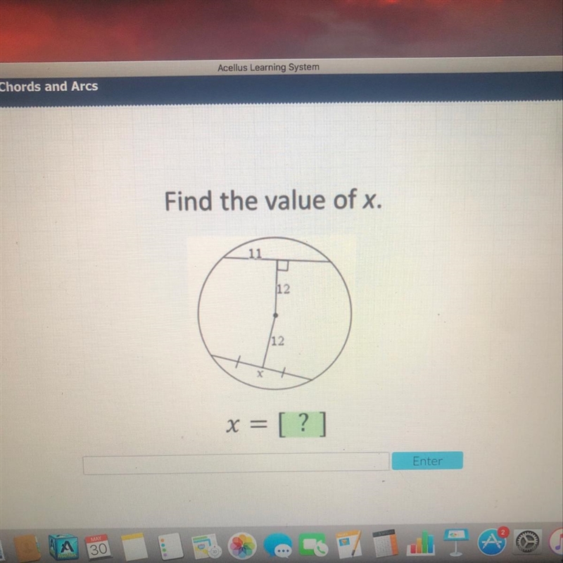 Find the value of x. PLEASE HELP ME!!-example-1