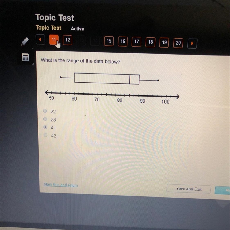 What’s is the range of the data below-example-1