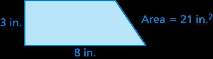 What is the length of the missing base of the trapezoid?-example-1