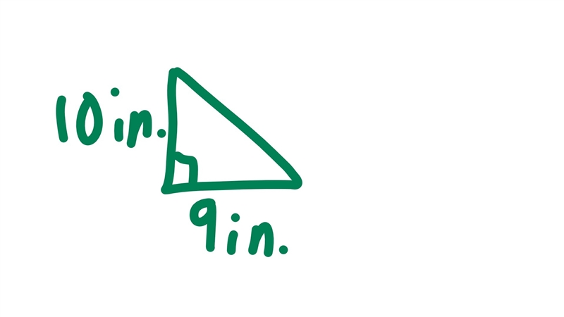 How do you find the area of this triangle.-example-1