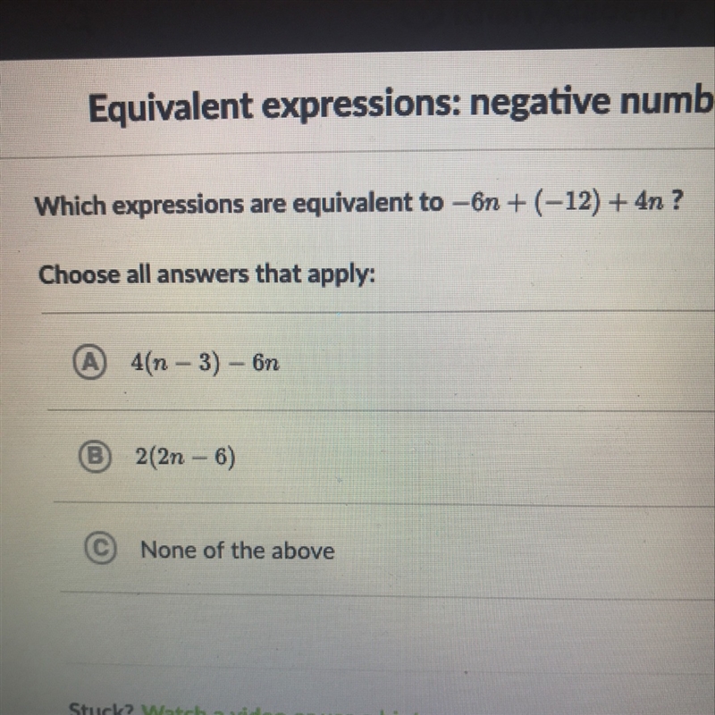 What is the answer and how do i solve ?-example-1