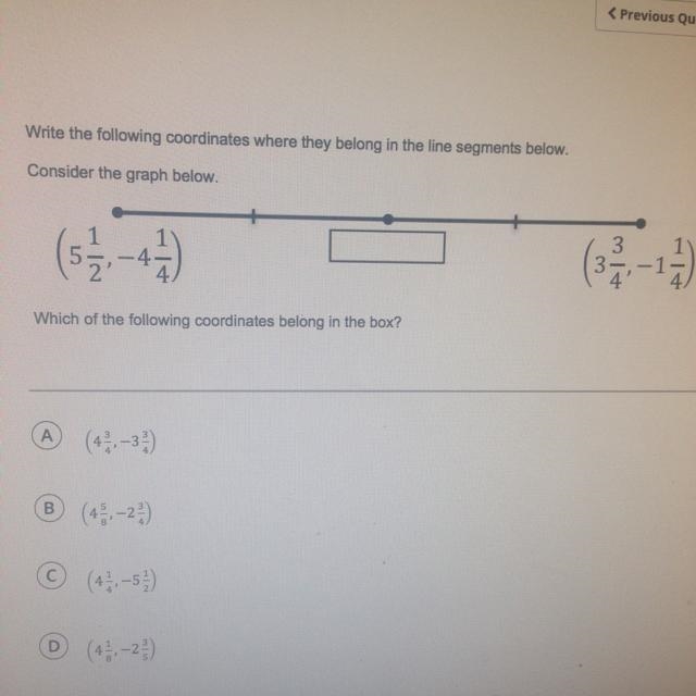 Write the following coordinates where they belong in the line segments below. Consider-example-1