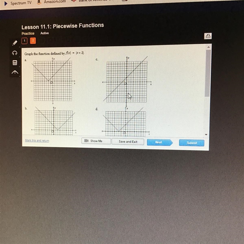 Graph the function defined by f(x) = (x+21)-example-1