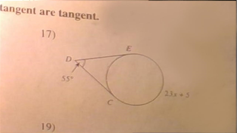 I know that x equals 10 using guess and check. I just need to know the equation.-example-1