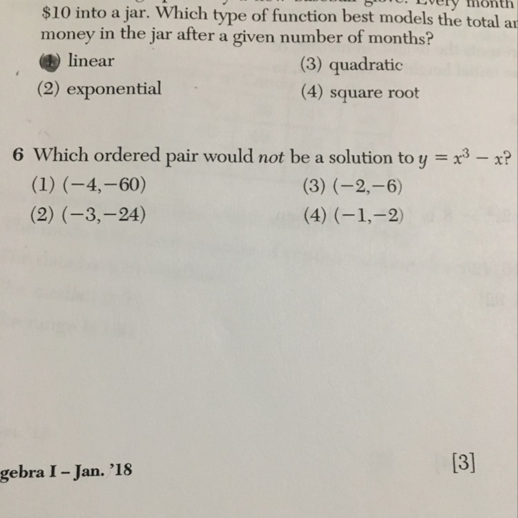 What is the answer for 6 plz help!! I don’t want to take regents again-example-1