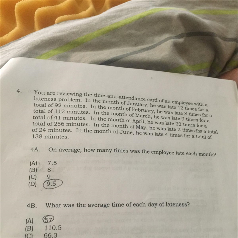 Can some answer 4a. For me I think I got it wrong-example-1