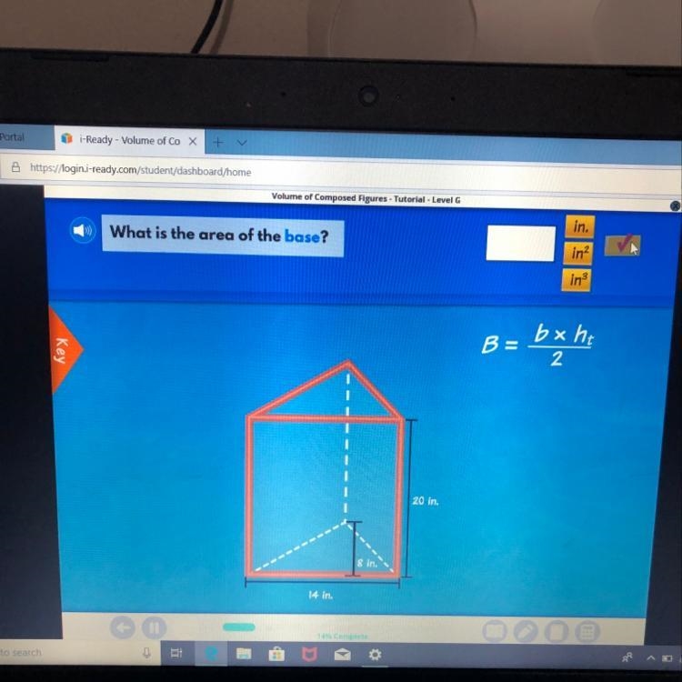 What is the area of the base??-example-1