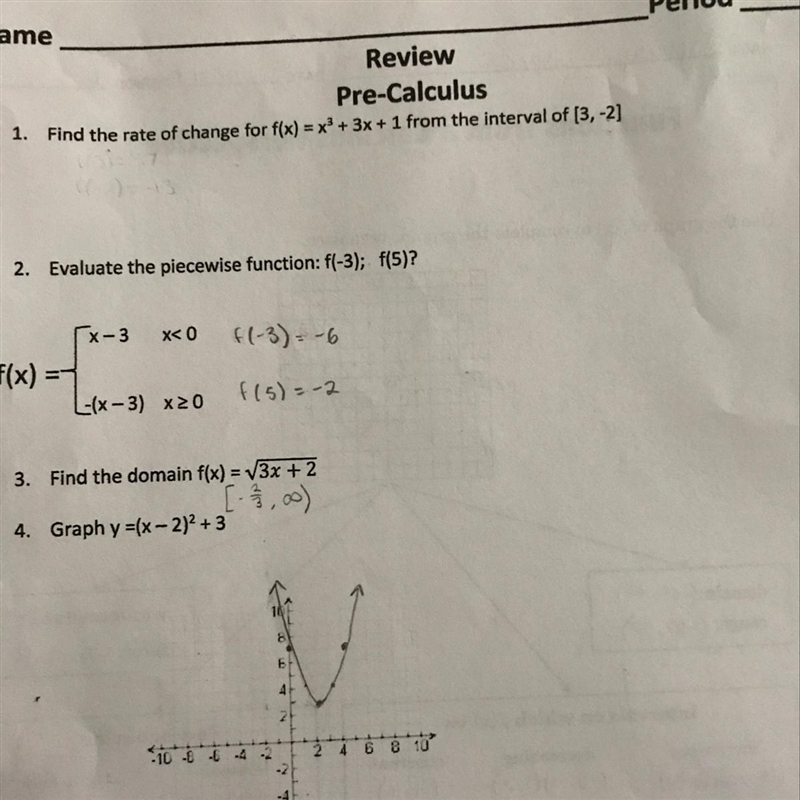 Need help with #1. The answer is 10 but show work please.-example-1