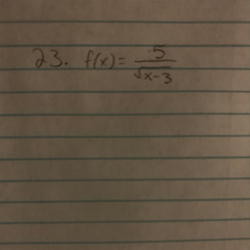 Find the domain of each function using interval notation.-example-1