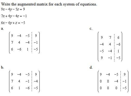 Solving for Matrices-example-1