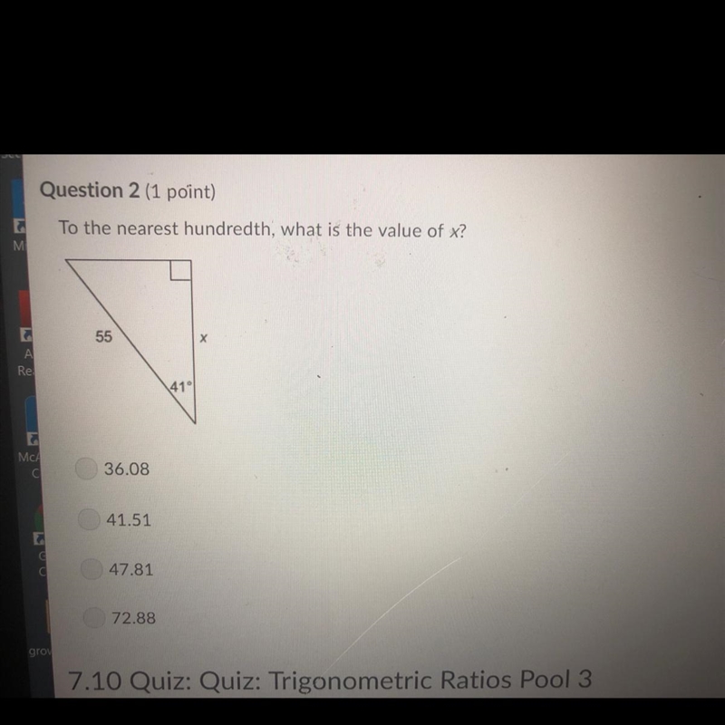 To the nearest hundred what is the value of X-example-1