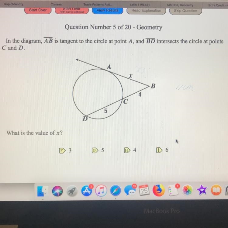 Help what’s is the Value of x !!!!!!!-example-1