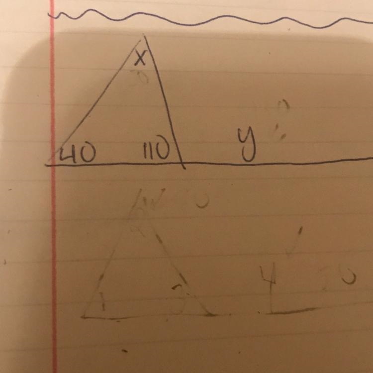 How do I find the values of x and y-example-1