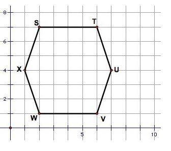 Which point is located at (6,1)? A) T B) V C) W D) X-example-1