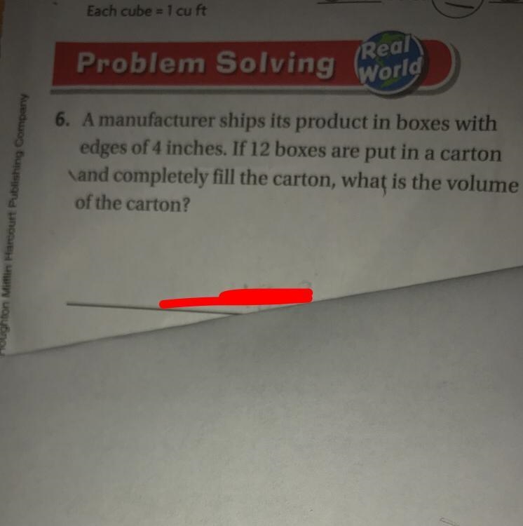 What is the volume of the carton ?-example-1