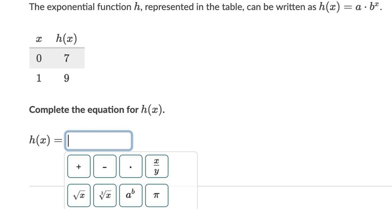 Complete the equation .... URGENT NEED HELP ON THIS PROBLEM ASAP!!!-example-1