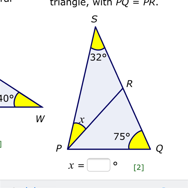 Can someone please tell me what x is?-example-1