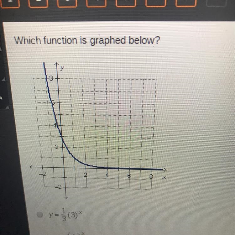 Which function is graphed below? y=j3)-example-1