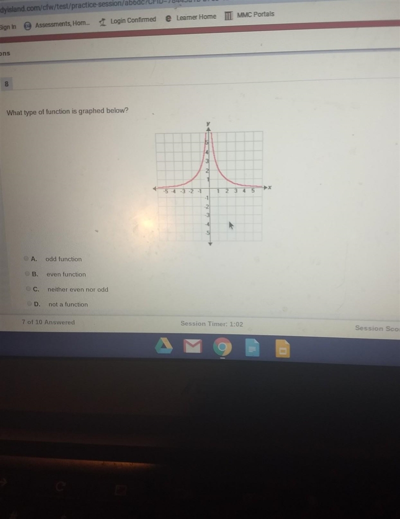 WHAT IS THE ANSWER TO THIS?!!!! (I think it's not even a function but I'm not sure-example-1