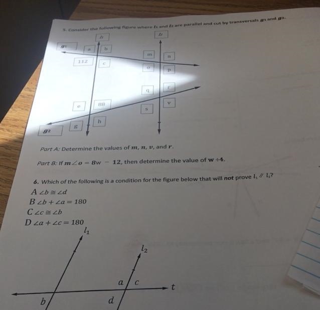 Determine the values of m, n, v and r-example-1