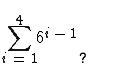 What is the sum of the geometric series ?-example-1