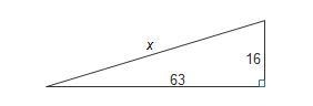 PLEASE HELP! 13+7 POINTS!!! THANK YOU!!! Which equation can be used to find x, the-example-1