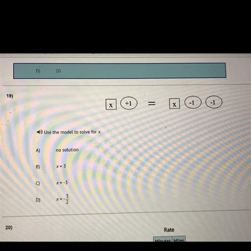 Use the model to solve for x-example-1