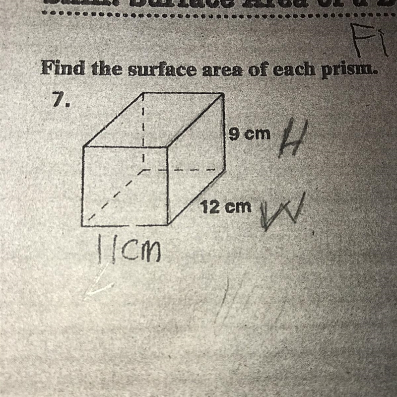 How to find the surface area of a box and the volume?-example-1