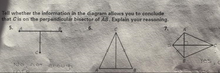 What is the answer to these? I don’t know if I’m doing it right or not. Is it perpendicular-example-1