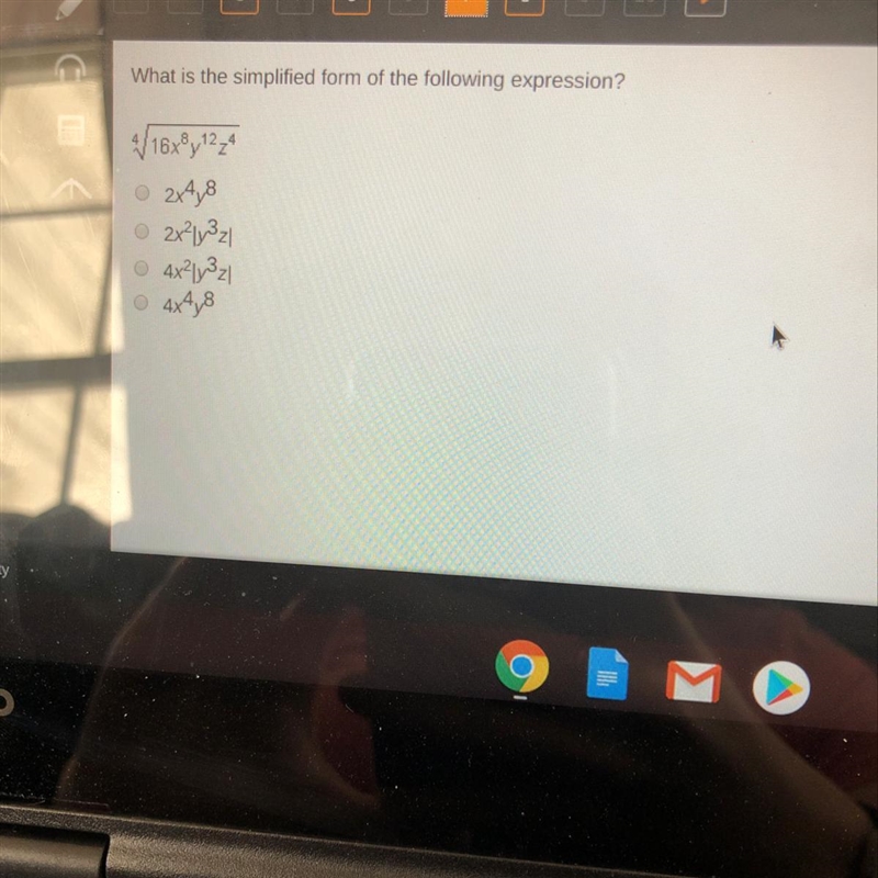 What is the simplified form of the following expression-example-1