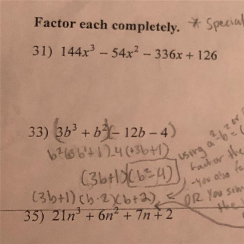 Factor. 31)............-example-1